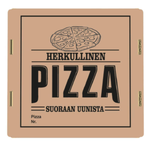 40*40*4 CM PIZZALAATIKKO FIN MALLI